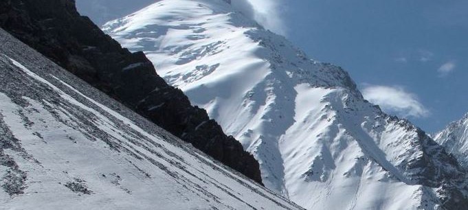 Вершина Ношак в Афганистане