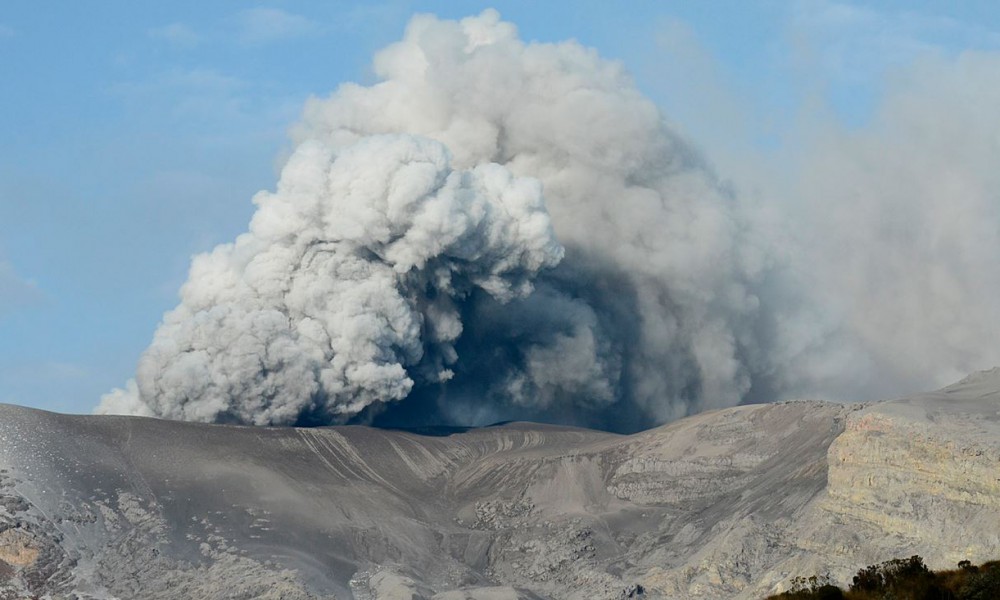 Извержение вулкана Руис