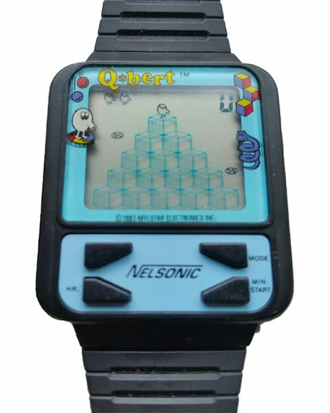 Игровые часы Qbert Nelsonic Game Watch