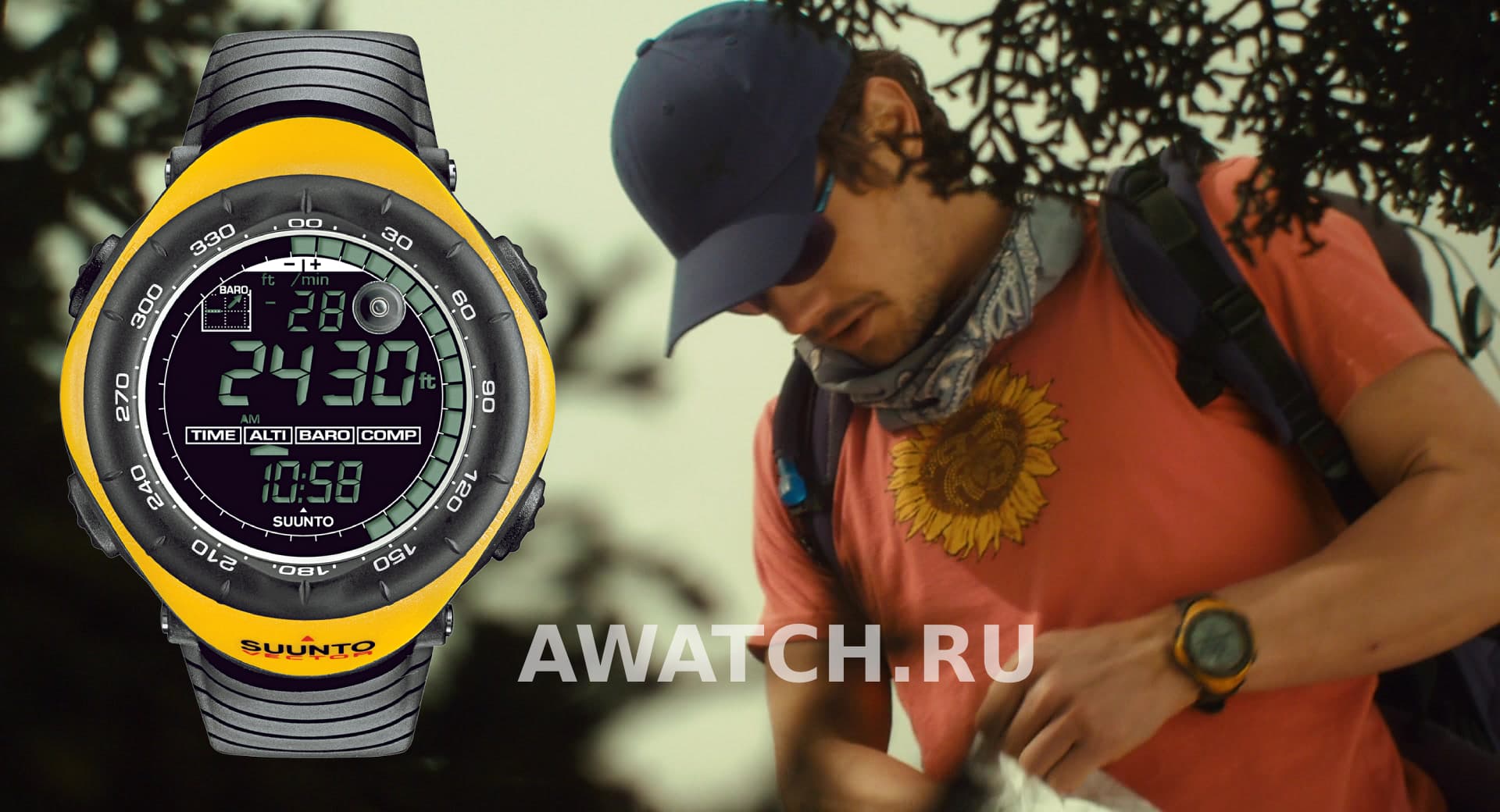 Suunto Джеймса Франко в фильме 127 часов