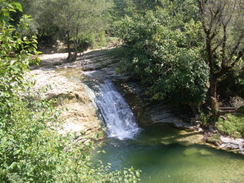 Шакуранские водопады в абхазии