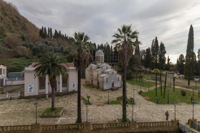Храм Симона Кананита в Новом Афоне в Абхазии