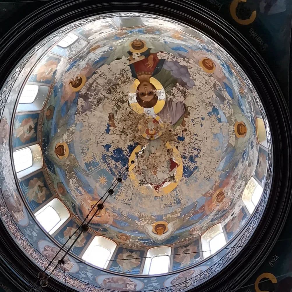 Фрески Новоафонского монастыря
