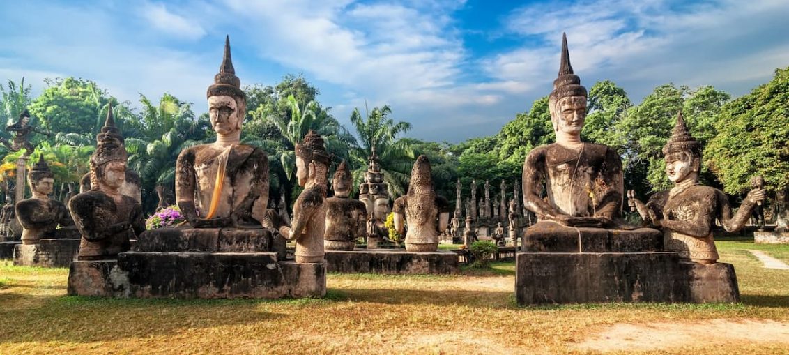 Парк Будд в Лаосе