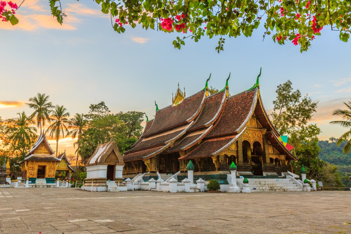 Королевский храм Wat Xieng Thong в Луанг Прабанге