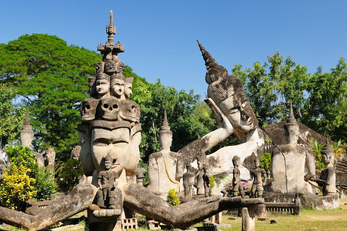 Парк скульптур Xieng Khuan Temple